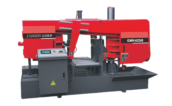 赣县GWK4250卧式带锯床（型材专切）