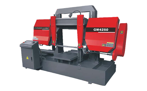 赣县GW4250双柱龙门卧式带锯床